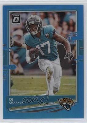 2020 Panini Donruss Optic Aqua Prizm 37/299 DJ Chark Jr #50 0q3