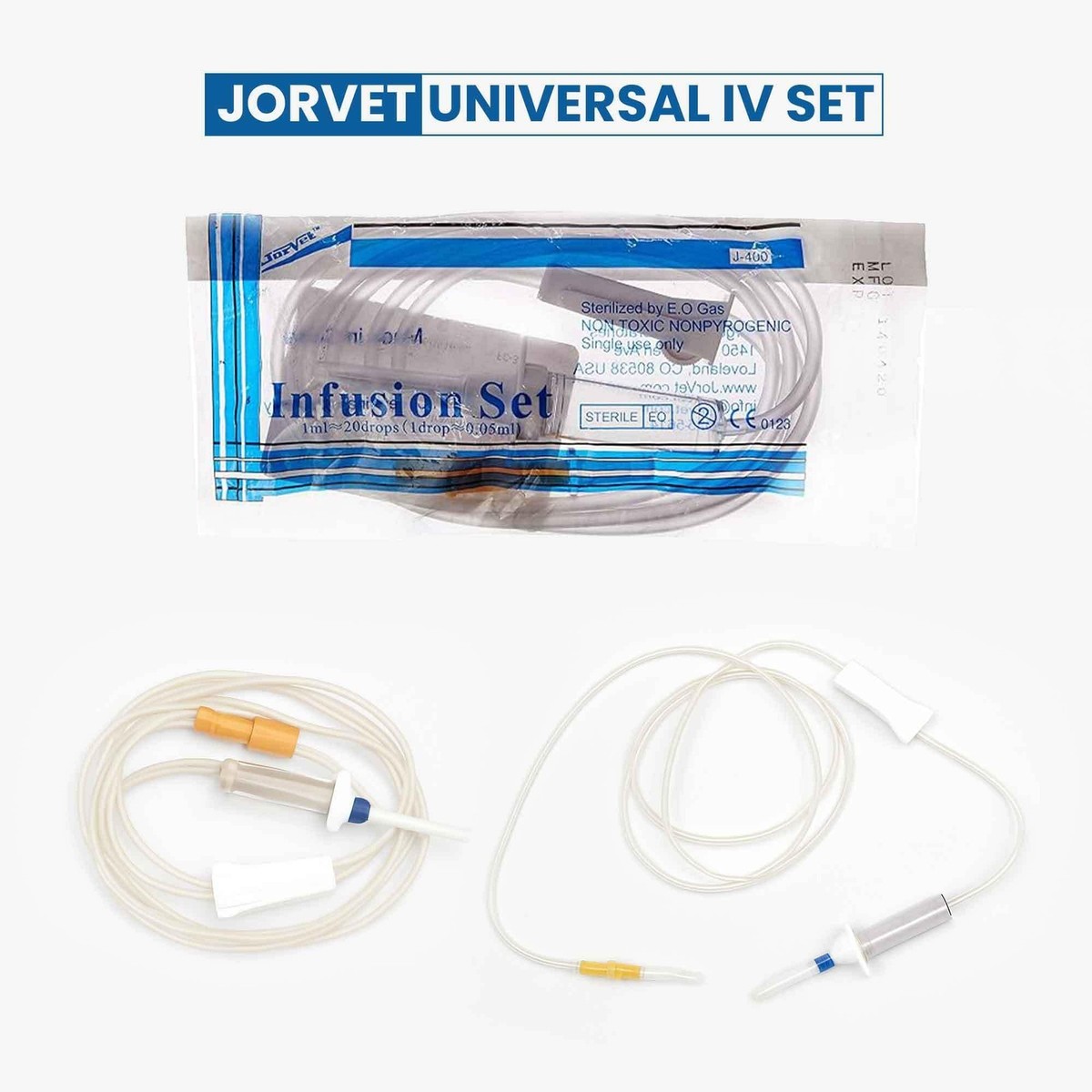 Universal IV Set | Veterinary-Grade Infusion Set with 72