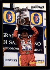 1991 ProTrac's  Racing Cards Fomula One  Series Ayrton Senna #151