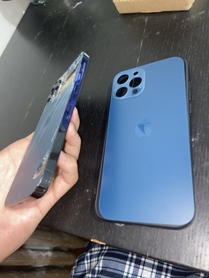 Apple iPhone 12 Pro Blue Smartphone Wi-Fi Bluetooth iOS Bar Mobile Phone Device
