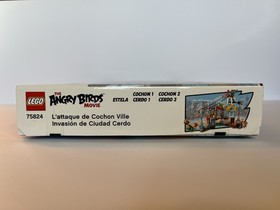 LEGO Pig City Teardown 75824 Angry Birds Movie, 386 Pieces, Ages 7-14, Red