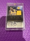 Eddie Jones Panini Intrigue Jersey Auto /149 Lakers Game Used Worn Autograph