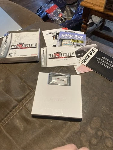 Final Fantasy VI Advance Nintendo GBA Game Boy Advance 2007 CIB tested