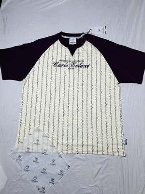   Neues Carlo Colucci T-Shirt Shirt Oberteil Sommer Designer Coogi Style