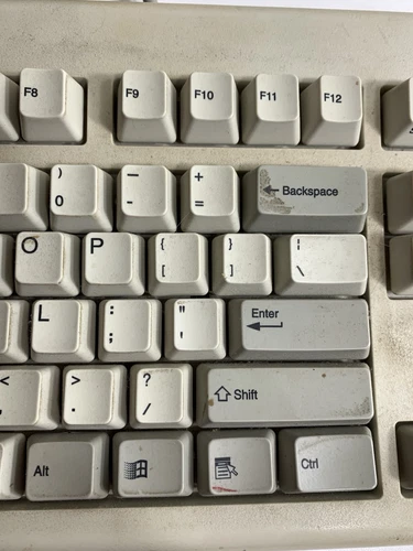Vintage IBM Mechanical Keyboard KB-8923 P/N: 07H0665 UNTESTED - Picture 4 of 9