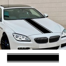 Aftermarket Universal Sport Hood Cover Side Graphic Vinyl Wrap Auto Tuning