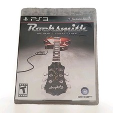 Rocksmith (Sony PlayStation 3, 2011) Complete w/ Manual (No Cable)