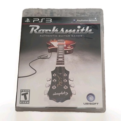 Rocksmith (Sony PlayStation 3, 2011) Complete w/ Manual (No Cable) 