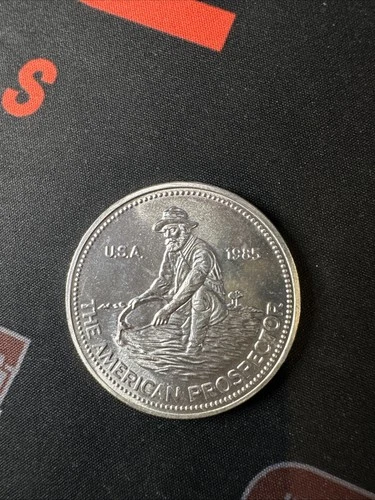 1985 American Prospector Engelhard .999 Fine Silver 1 Troy oz Round Ounce (A)