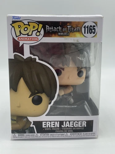 Funko Pop! Vinyl: Attack on Titan - Eren Jaeger #1165 Damaged Box Varies