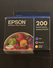 Epson 200 3pk Combo Ink Cartridges - Cyan/Magenta/Yellow -12/25 Exp