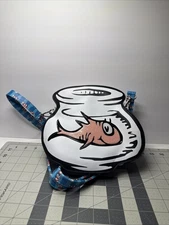 Dr. Seuss Cat in the Hat Purse Carlos Fishbowl Shape Crossbody Bag 