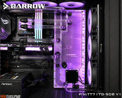 Barrow Watercooling RGB Distribution Plate For Thermaltake View 71 NEW
