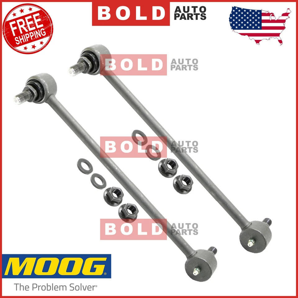 Juego de 2 pares de eslabones estabilizadores delanteros MOOG para Toyota Sienna 11-19 Foto 3 de 4