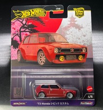 1973 HONDA CIVIC CUSTOM HOT WHEELS CAR CULTURE JAPAN HISTORICS 4 PREMIUM