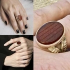 🧡🕋Vintage Silver Ring – Engraved Yemeni Carnelian Agate Ayat al-Kursi🕋🧡