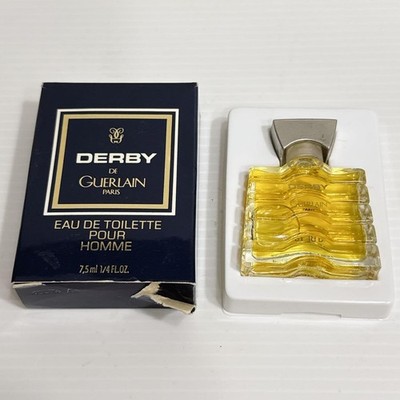 Guerlain Derby Vintage EDT Splash 0.25 fl oz / 7.5 ml Discontinued