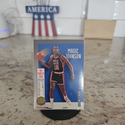 1992 Skybox Olympic Team Magic Johnson #USA12