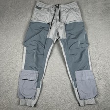 G-Star Raw Cargo Pants Mens 34x29 Gray 3D PM Cuffed Trainer Utility Stretchy