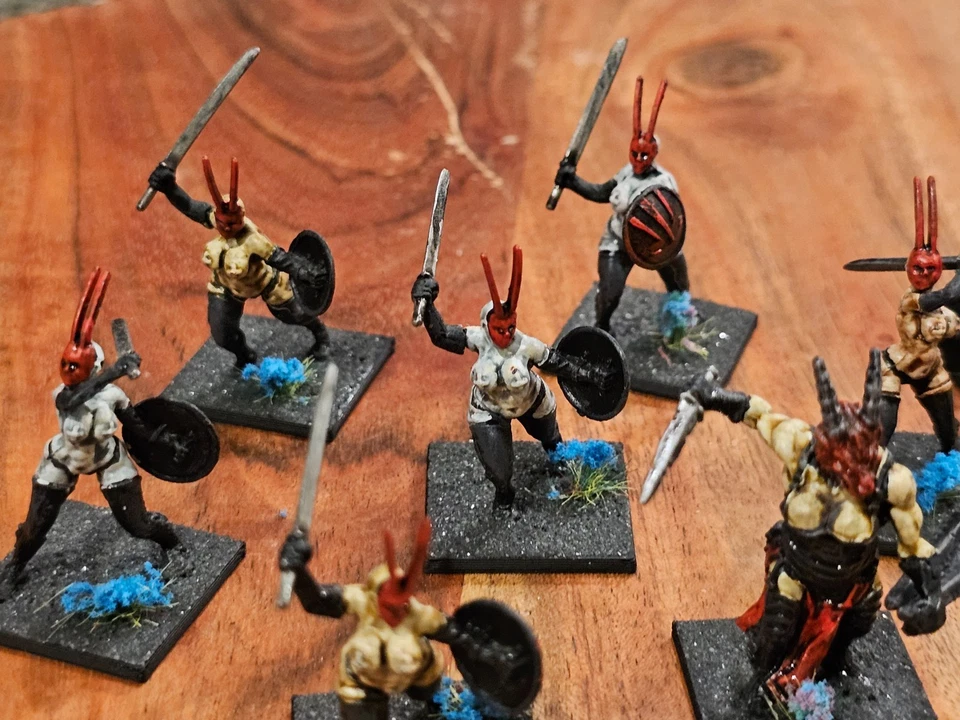 Genial Mini or Not Wrath of Kings House Nasier Pelegarth Warriors pintado x10 Foto 2 de 4