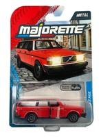 Majorette Vintage Volvo 240 GL Estate RED 1:64 NEW Diecast Metal Model