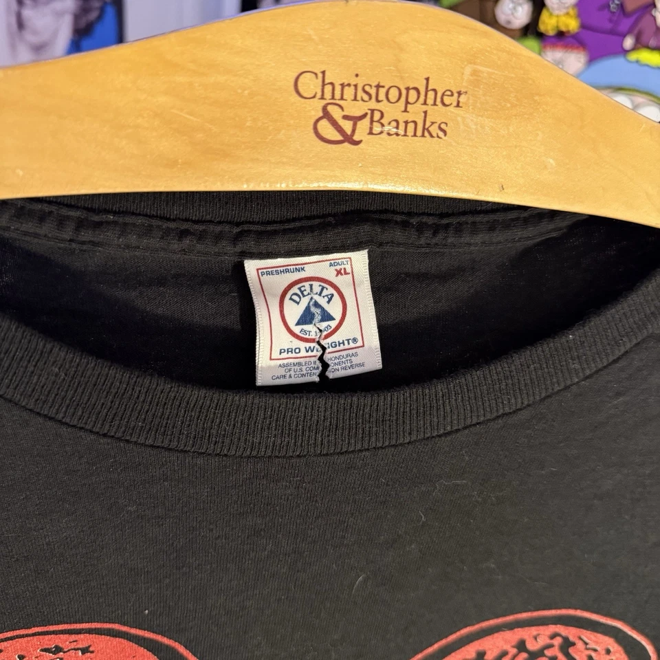 Винтажная футболка 2001 AxCx Grindcore Death Metal Faded Band размер XL - Изображение 4 из 4