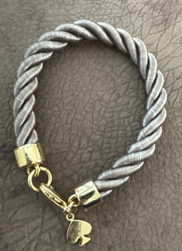 Pulsera Kate Spade tela/metal dorado Foto 2 de 3