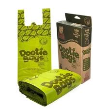 Pooch Approved Dootie Bags - Dog Poop Bag - Tie-Handles - 100 Count Dootie St...