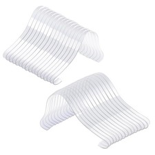 Mirrline 30 Pcs Acrylic Display Clear Sandal Shoes Display Insert Shoe Displa...