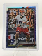 2023 Premier Lacrosse League PLL Snapshot Blue /77 #12 Tom Schreiber