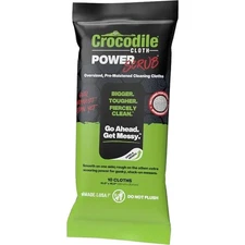 Crocodile Cloth 10" x 15" PowerScrub Pre-Moistened Cleaning Cloths (10pk)