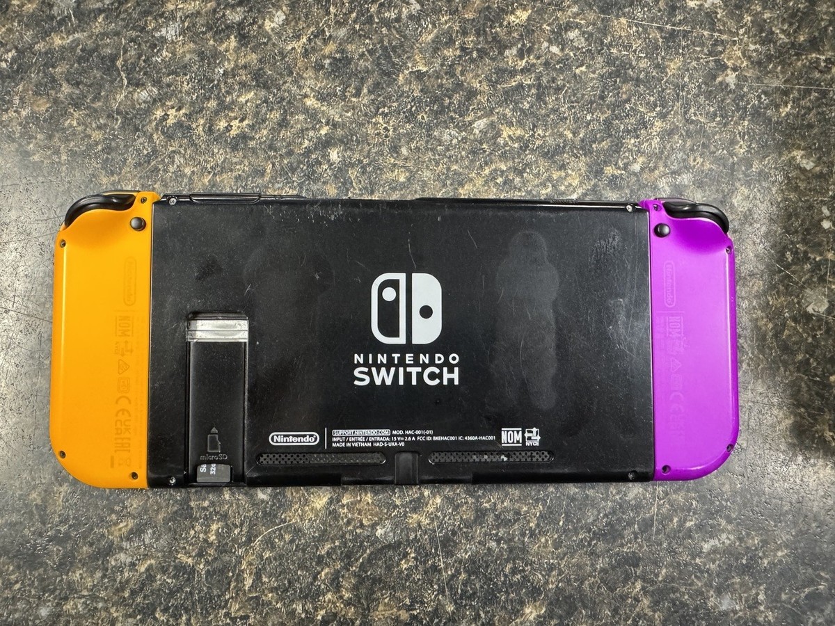 Nintendo Switch HAC-001(-01) 32GB Console with Orange and Purple