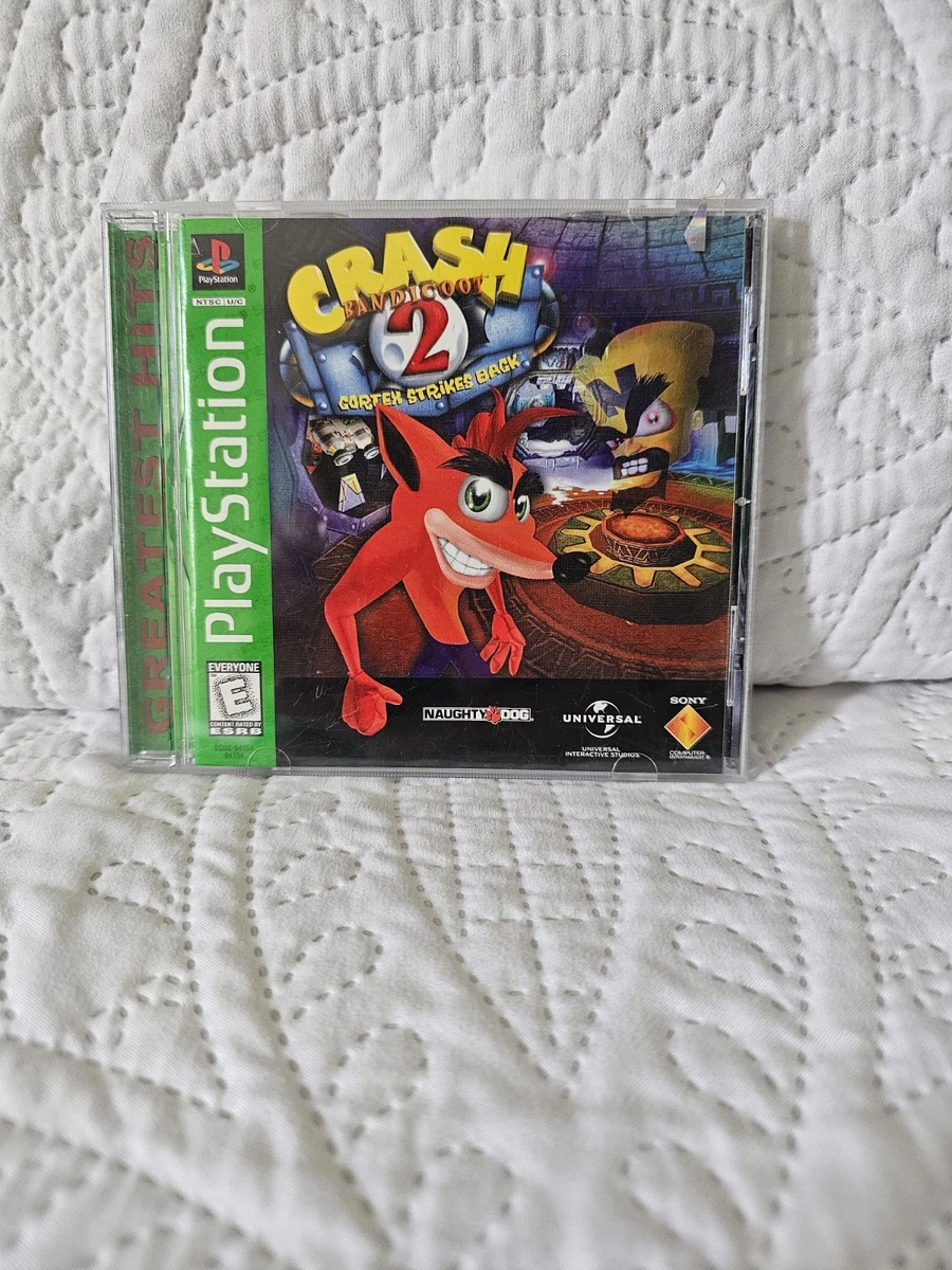 Crash Bandicoot 2 Cortex Strikes Back – Platinum PS1 – PAL Avec Manuel