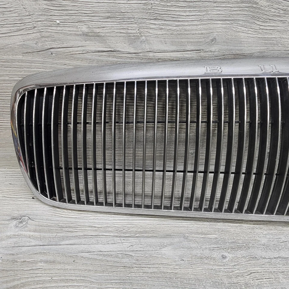 Buick Park Avenue 1991 1992 parrilla de radiador cromada OEM 25534701 91 92 Foto 3 de 4
