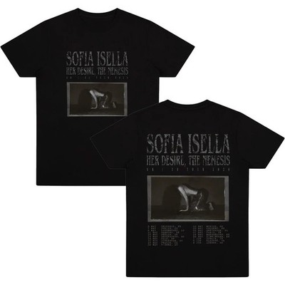 Sofia Isella Her Desire The Nemesis Tour 2026 Double Sided Unisex T-Shirt