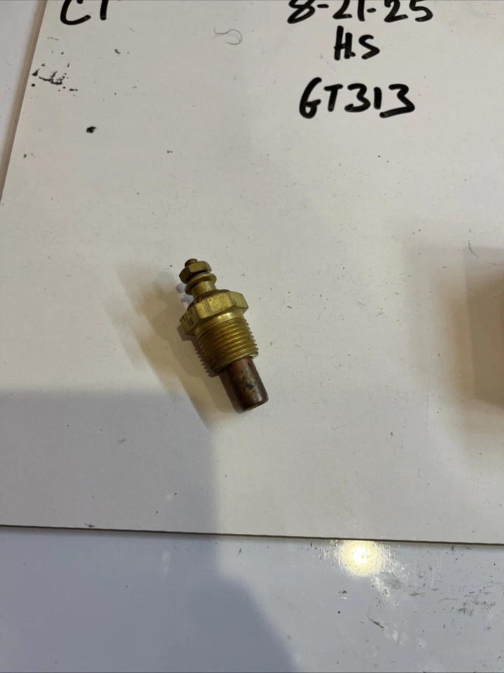 Unidad emisora de envío de temperatura del agua Stewart Warner SW D362 AJ 12 voltios nueva de stock Foto 3 de 4