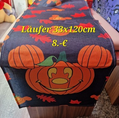 Disney Halloween Deko Tischläufer Mickey Maus
