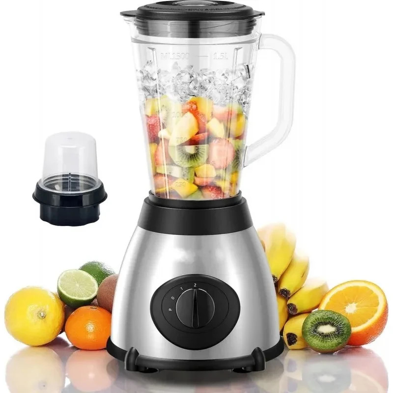 Frullatore Professionale 1000W Mixer 3 Velocità | Frullati e Ghiaccio