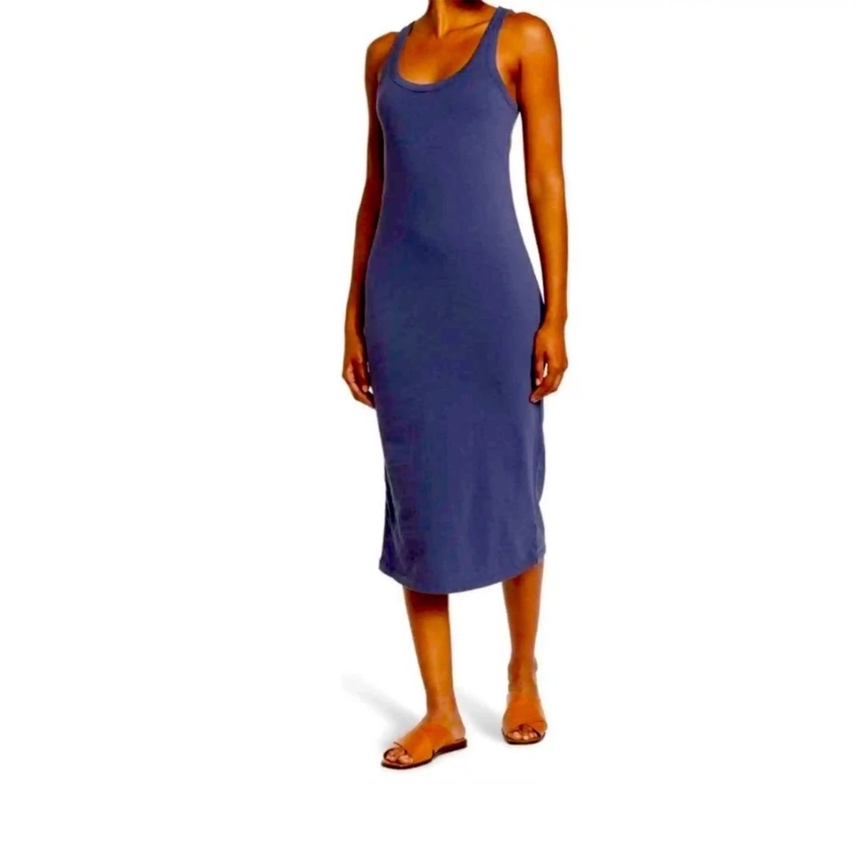 knee length dresses for ladies Black Sleeveless Gio Maxi Dress