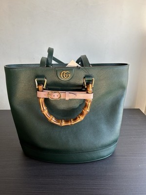 Gucci Diana Green Women's Handbag Brand New With Tags Medium $3600