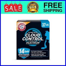 ARM  HAMMER Cloud Control Platinum Clumping Cat Litter, 37 lb