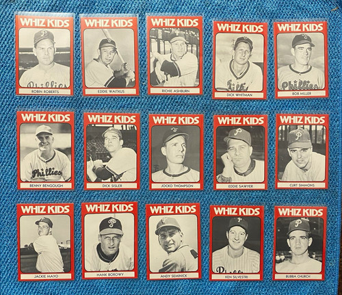 Ken Heintzelman #28 1980 TCMA 1950 Philadelphia Phillies Whiz Kids card