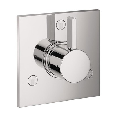 Hansgrohe 4880000 AXOR ShowerSolutions 10'' 2-Spray Showerhead Chrome 35297001