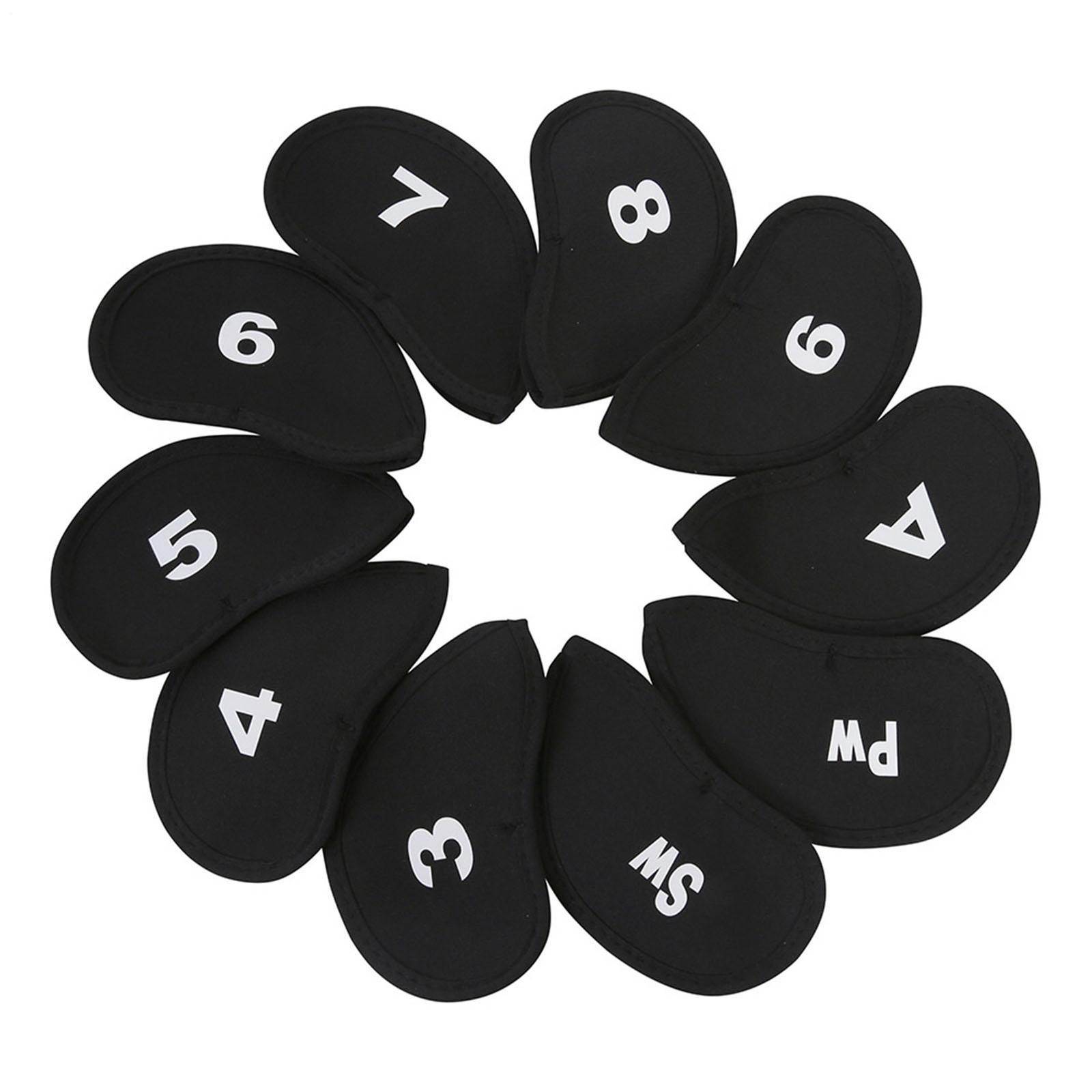 Iron Head Covers Iron Club Head Cover For Right  Handed Fit All Brands