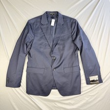NEW Banana Republic Core Temp Slim Fit Navy Blue Blazer Jacket 40R Stretch