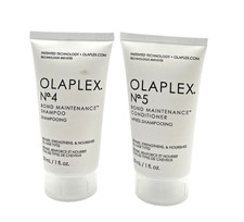 Olaplex No. 4 Bonding Maintenance Shampoo No. 5 Conditioner 1 oz Duo