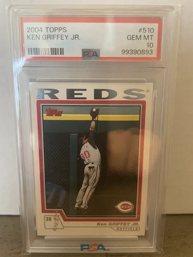 2004 Topps - Ken Griffey Jr #510 PSA 10