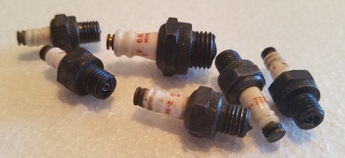#77 VINTAGE 6 CHAMPION SPARK & GLOW PLUGS FOR MODEL AIRPLANE VG-2,VR-2,VG-1