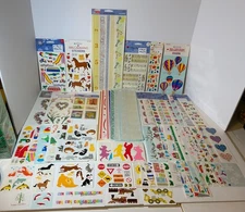 Lot ALL Mrs Grossmans Stickers New (118) Horses Christmas Animals Vehicles Farm