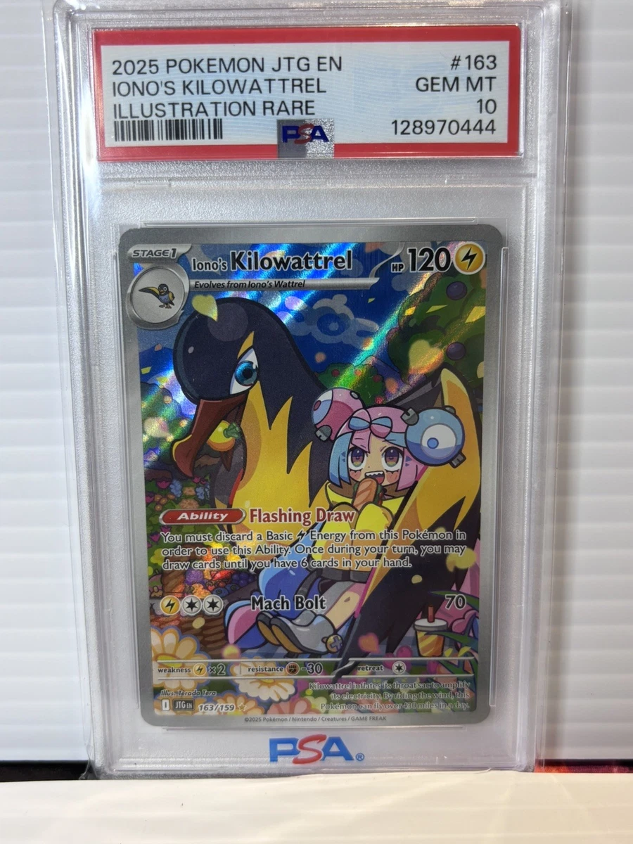 translate japanese pokemon cards 2025 Pokemon Japanese Sv9-Battle Partners Iono'S Kilowattrel #104 PSA –  Aloha Card Shop